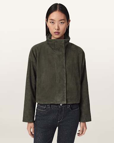 AllSaints Ryder Suede Jacket
