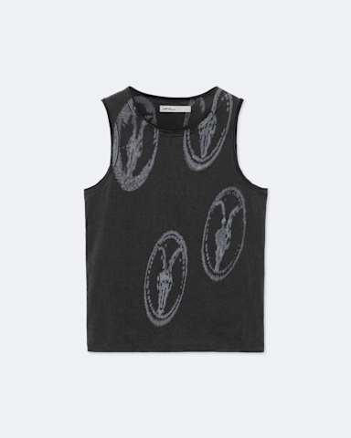 AllSaints Jenny Stamped Regular-Fit Tank Top