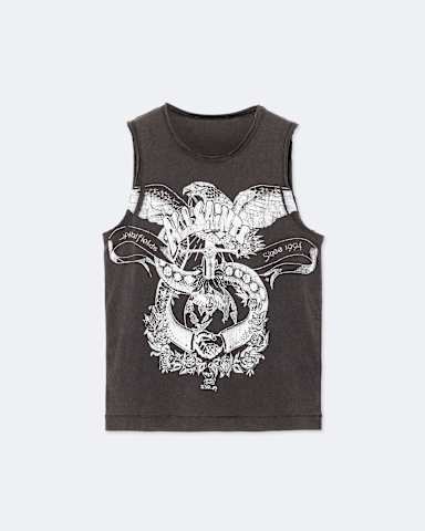 AllSaints Jenny Emblems Regular-Fit Tank Top