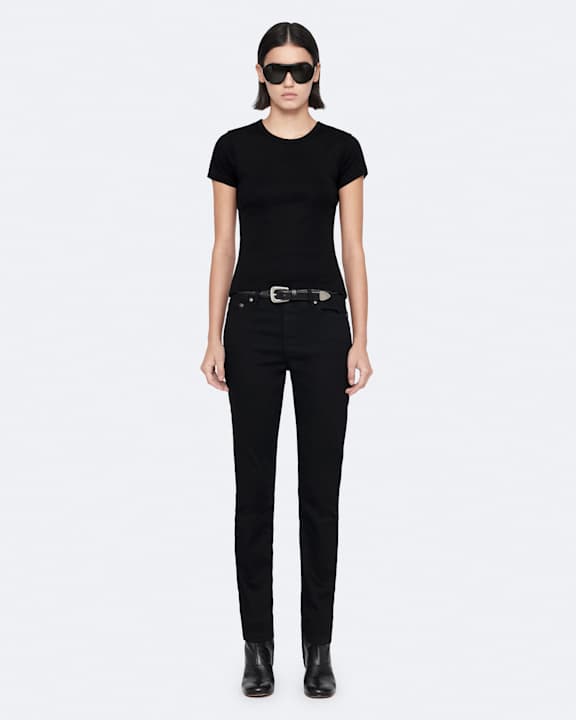 AllSaints Miller Mid-Rise Skinny Stretch Jeans