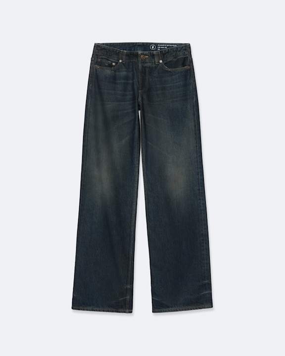 AllSaints Nico Low-Rise Wide-Leg Jeans