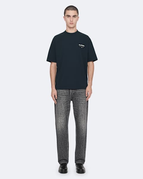 AllSaints Underground Oversized Crew Neck T-Shirt