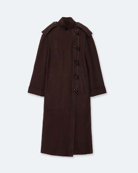 AllSaints Ellis Toggled Wool Coat