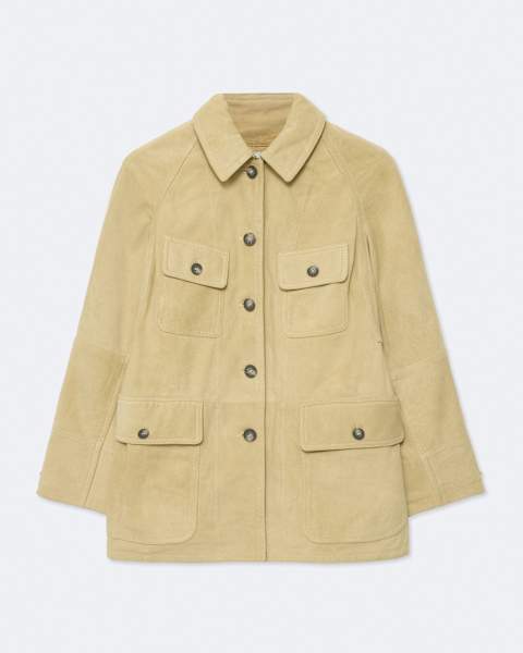 AllSaints Roiya Suede Hunting Jacket