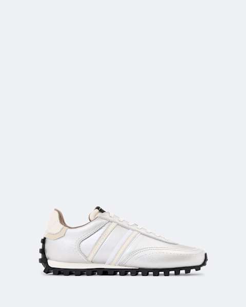 AllSaints Robin Nylon And Suede Runner Sneakers