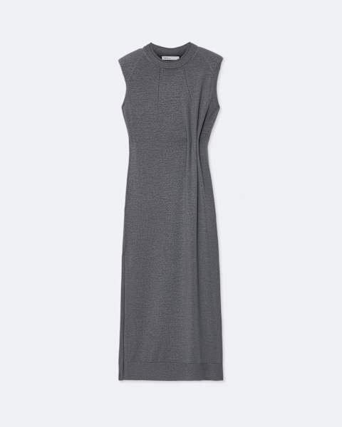 AllSaints Kayla Merino Wool Midi Dress