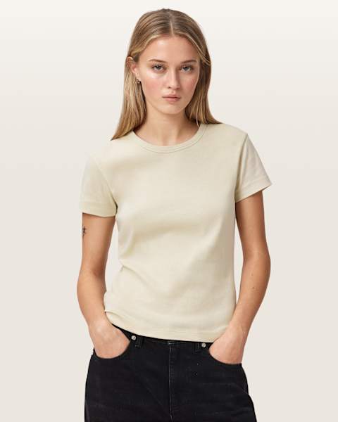 AllSaints Stevie Slim Fit Short Sleeve T-Shirt
