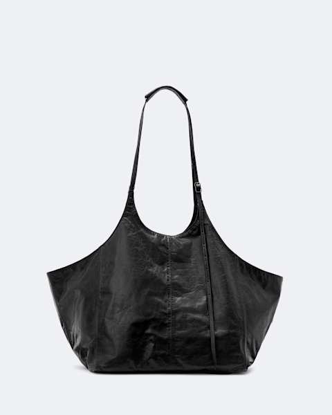AllSaints Siloh Oversized Leather Tote Bag