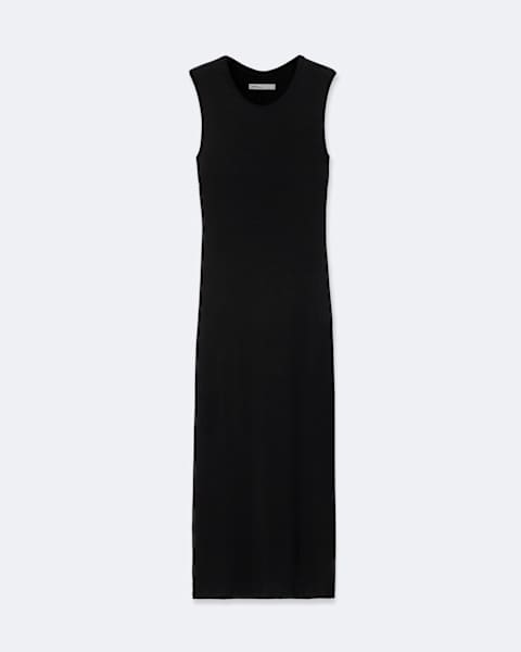 AllSaints Ilia Twisted-Back Bodycon Midi Dress