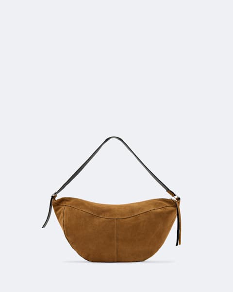 AllSaints Esme Suede Shoulder Bag
