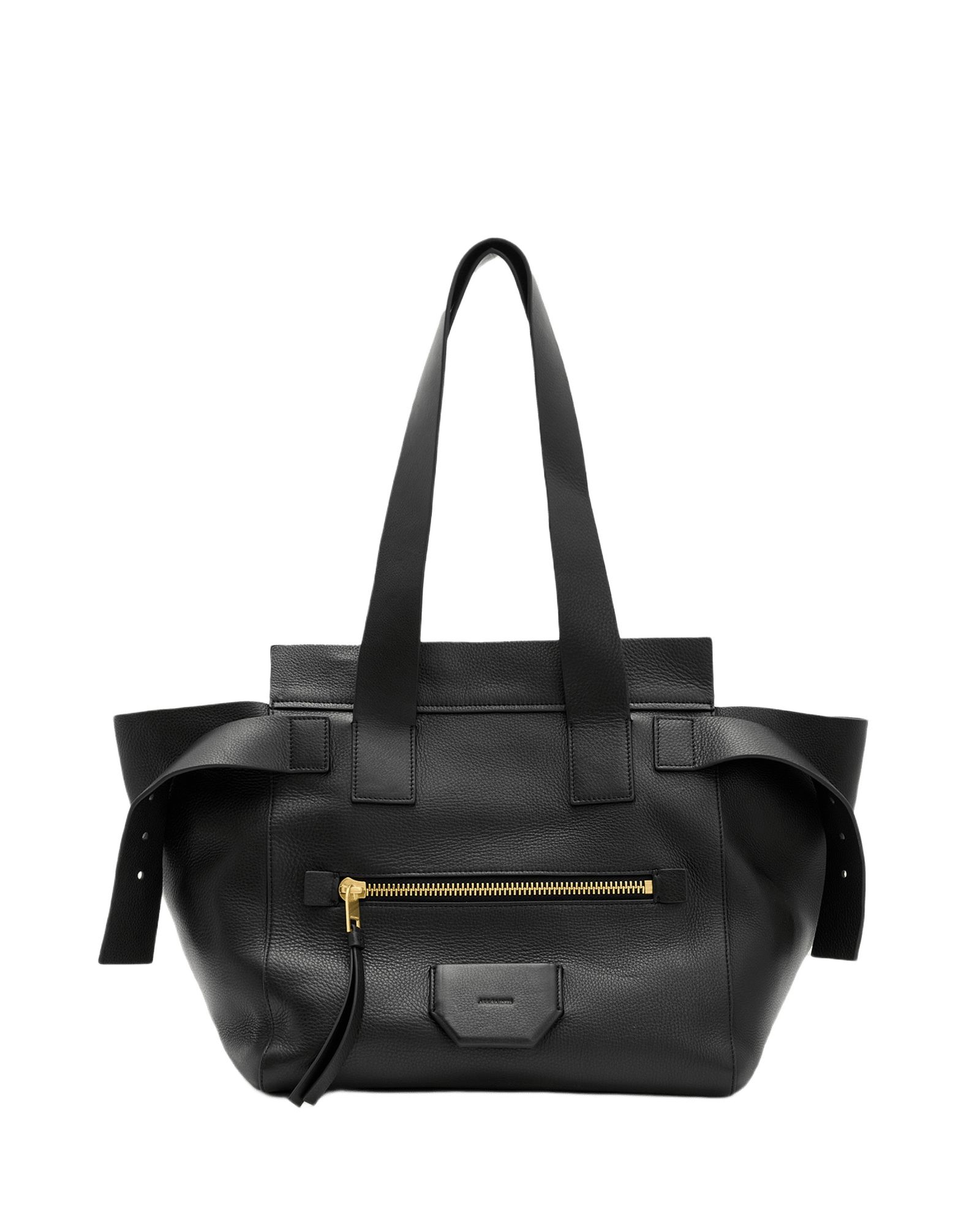 AllSaints Perez Leather Shoulder Tote Bag