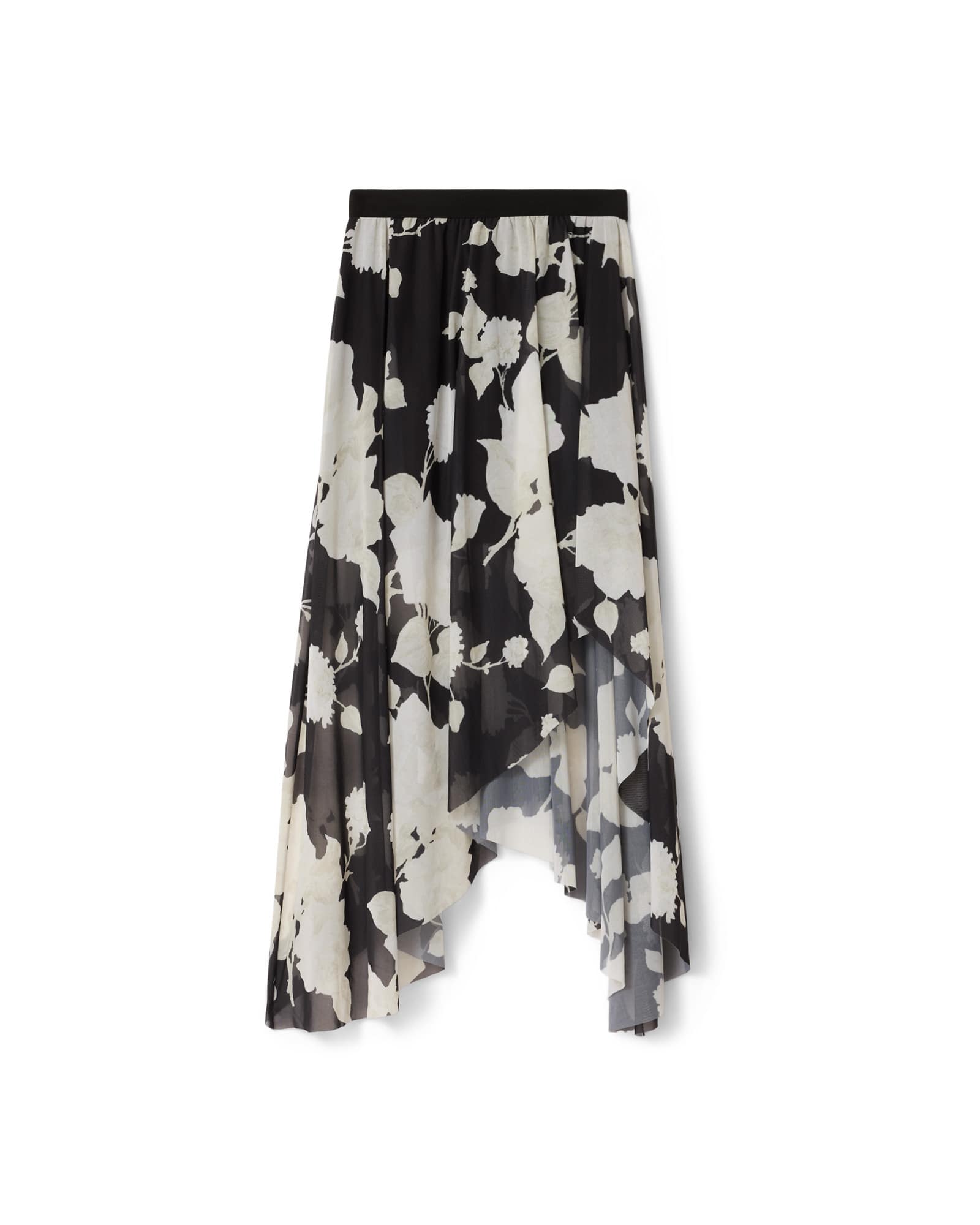 Allsaints Women's Loria Raw Edge Maxi Skirt - Size  10