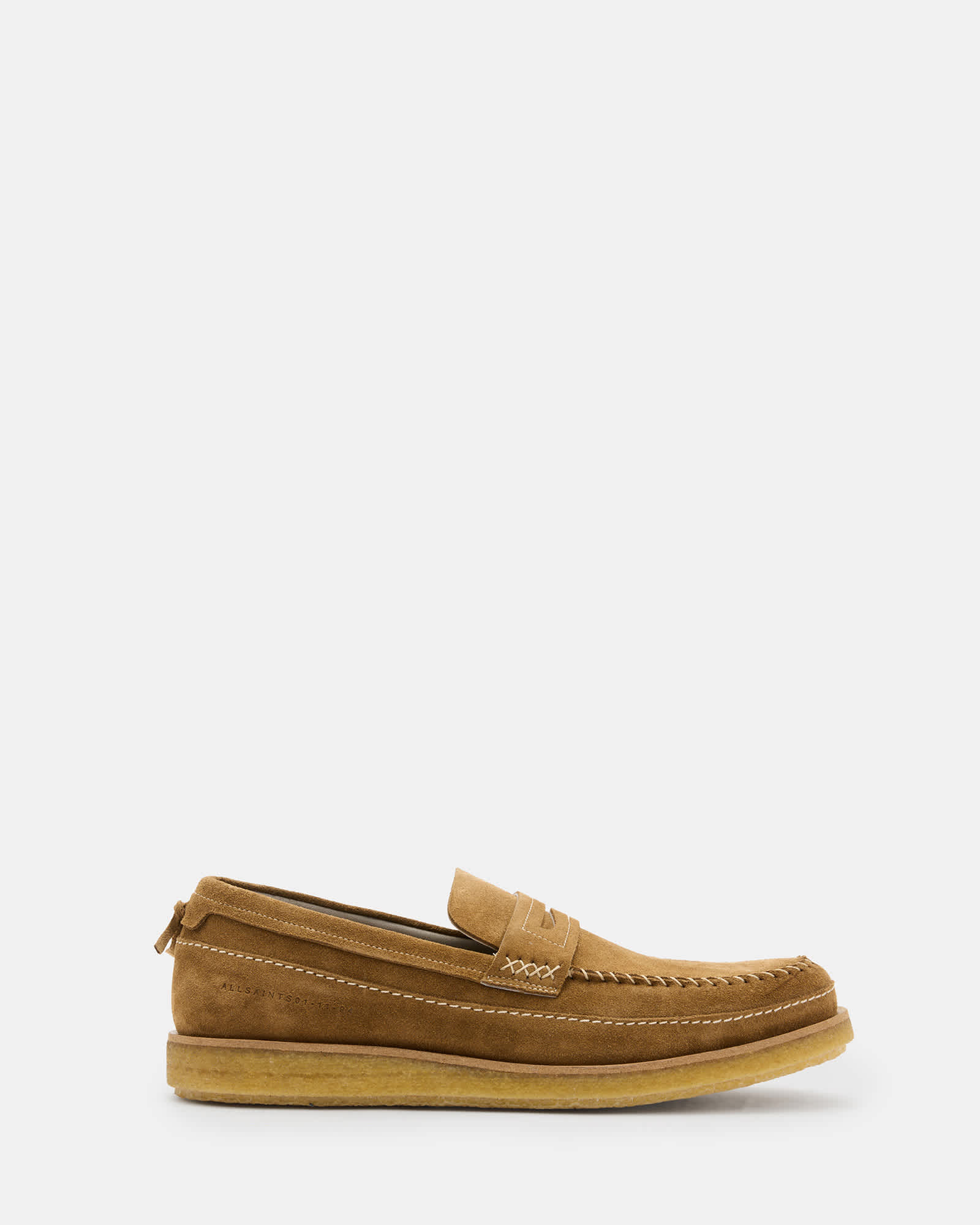 AllSaints Men's Jago Suede Loafer Shoes