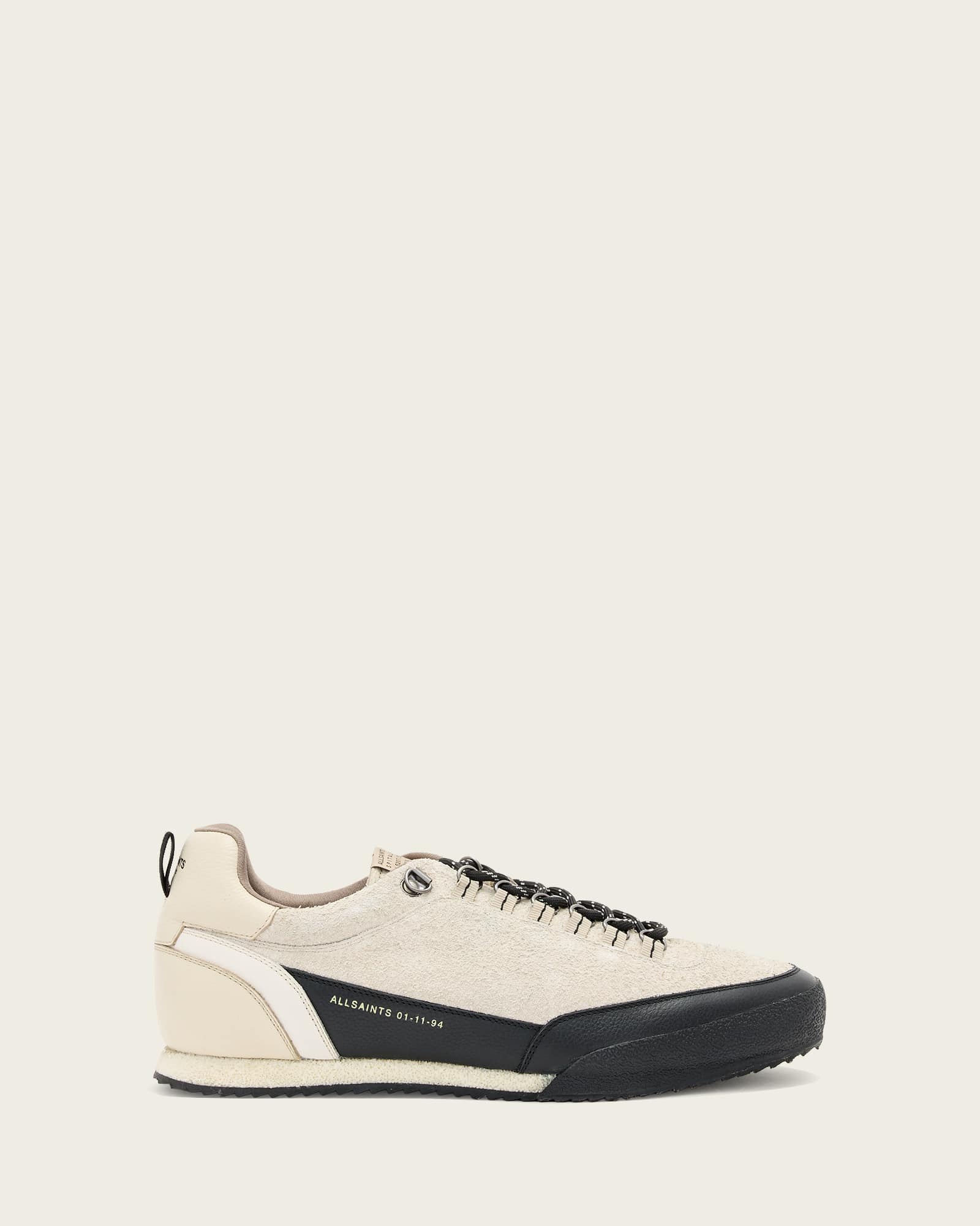 AllSaints Leather Harri Low Top Trainers, Size: UK 10/US 11/EU 44