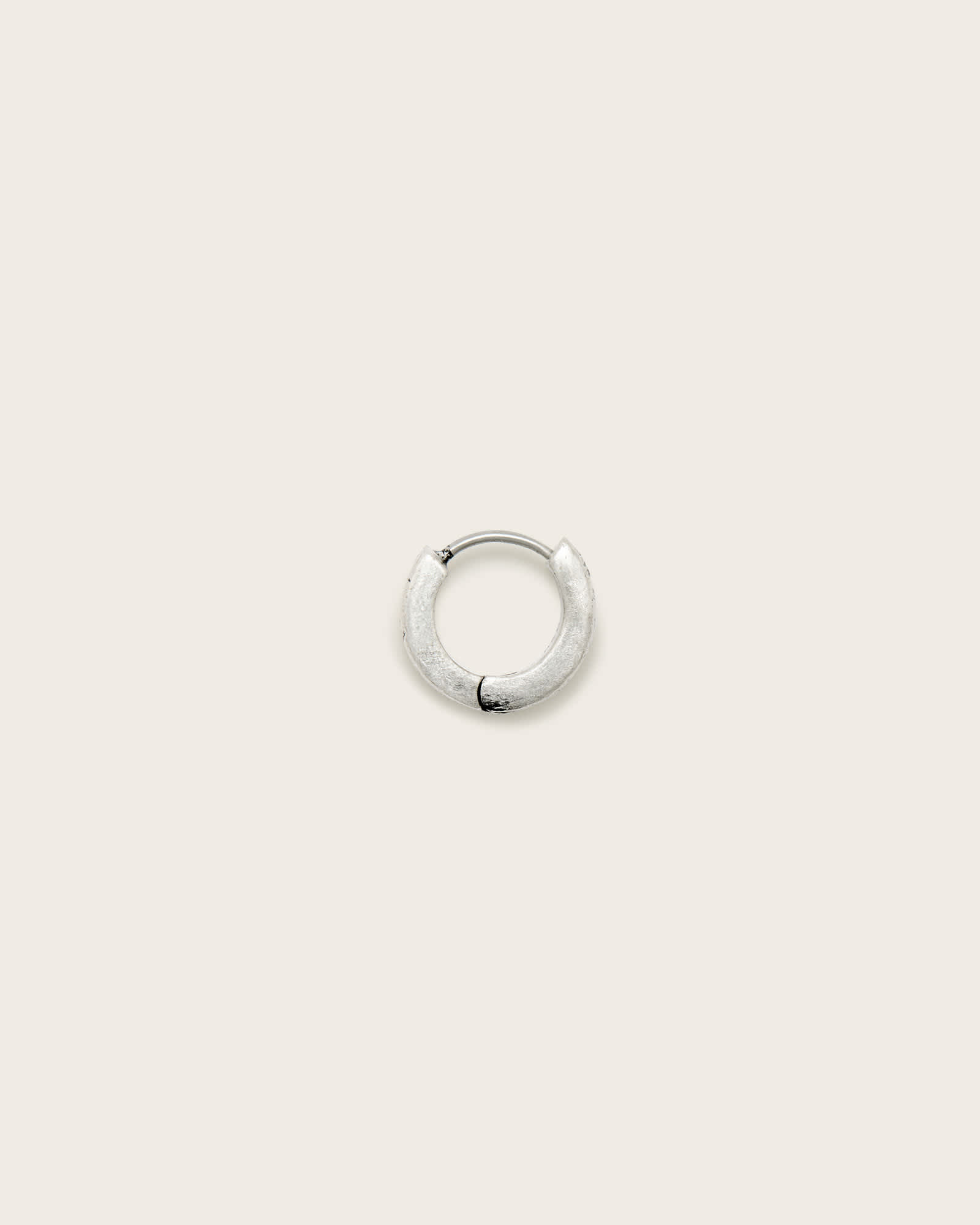 AllSaints Sterling Silver Milo Sterling Silver Hoop Earring