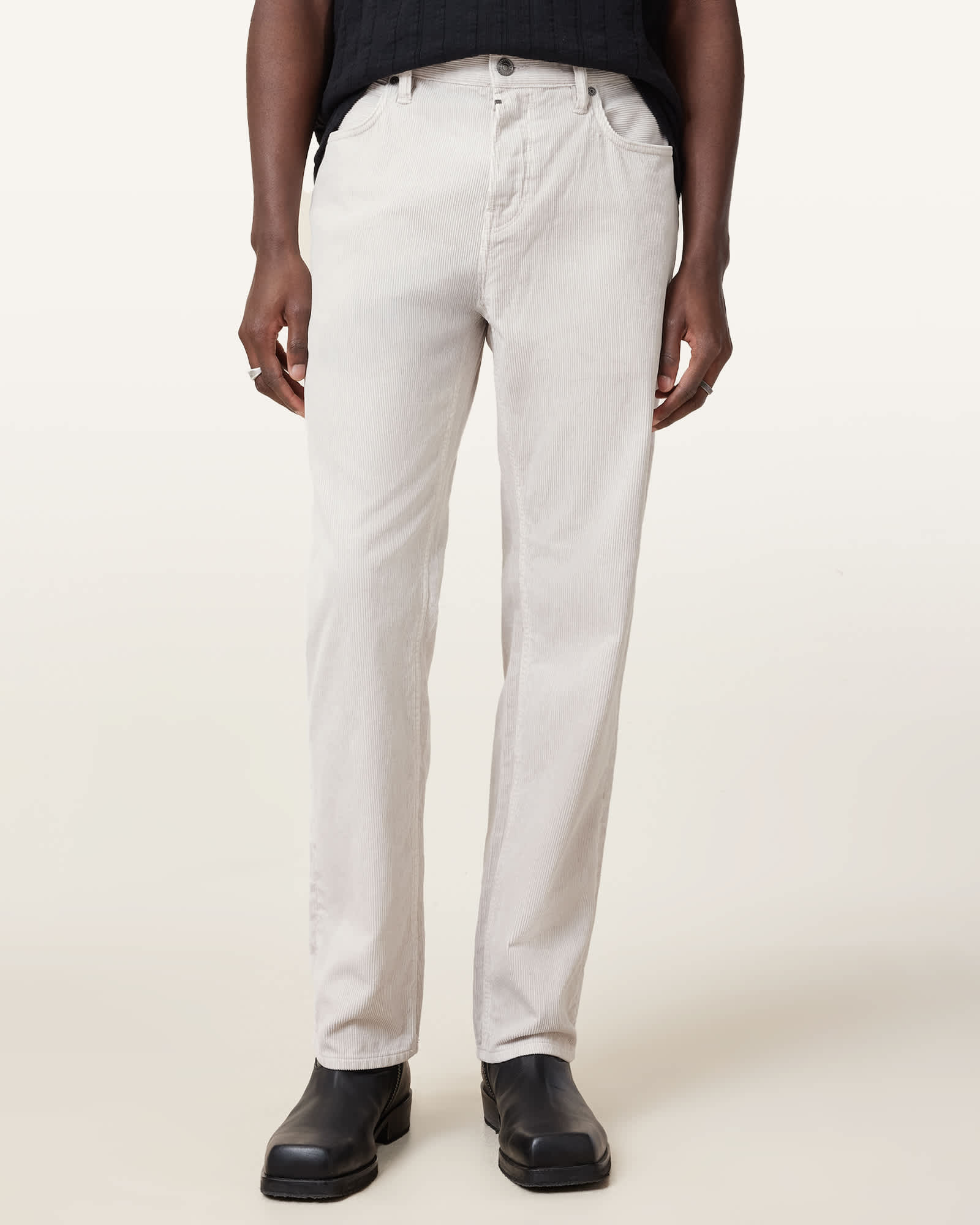 AllSaints Reid Straight Fit Corduroy Jeans