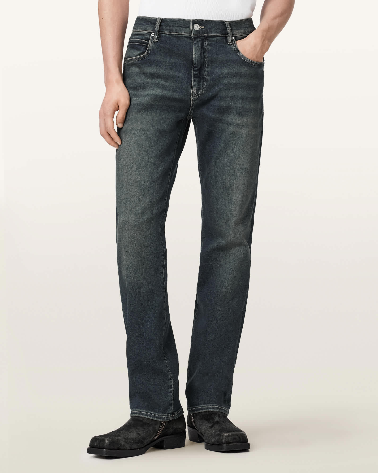 AllSaints Cotton Sid Denim Ultra Jeans, Size: 36/L30