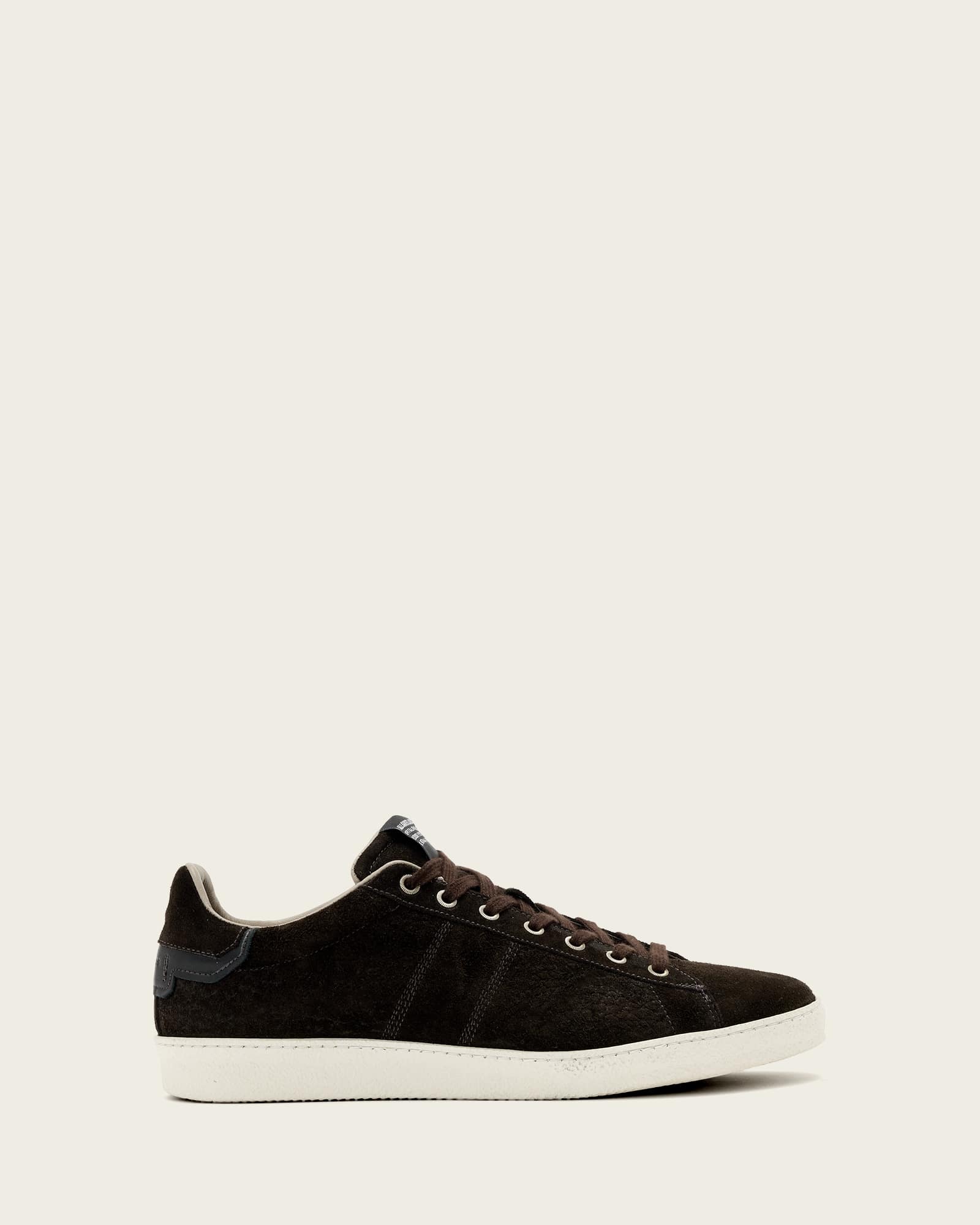 AllSaints Leather Leon Low Top Leather Trainers, Size: UK 11/US 12/EU 45