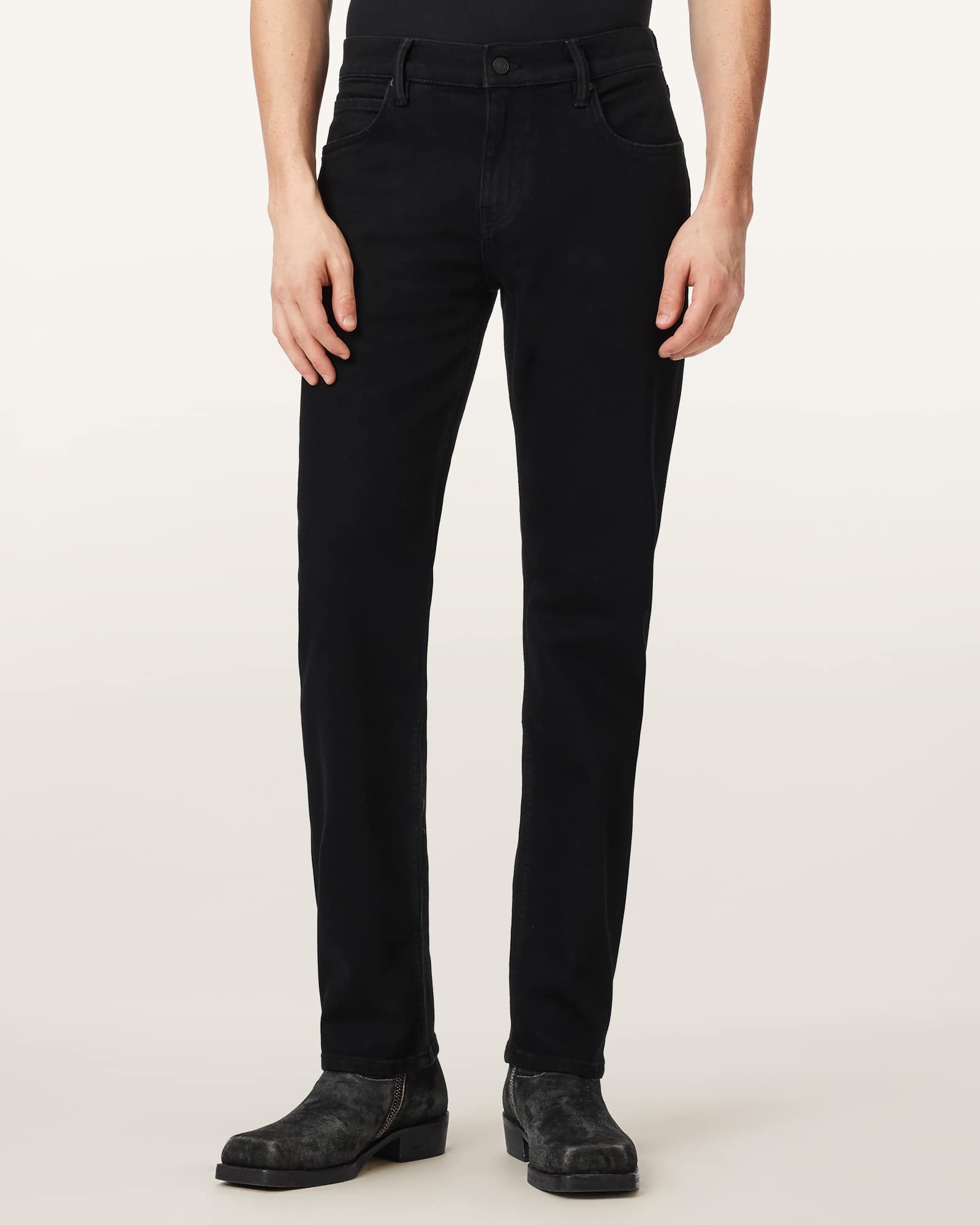 AllSaints Cotton Sid Comfort Denim Skinny Jeans, Size: 33/L30