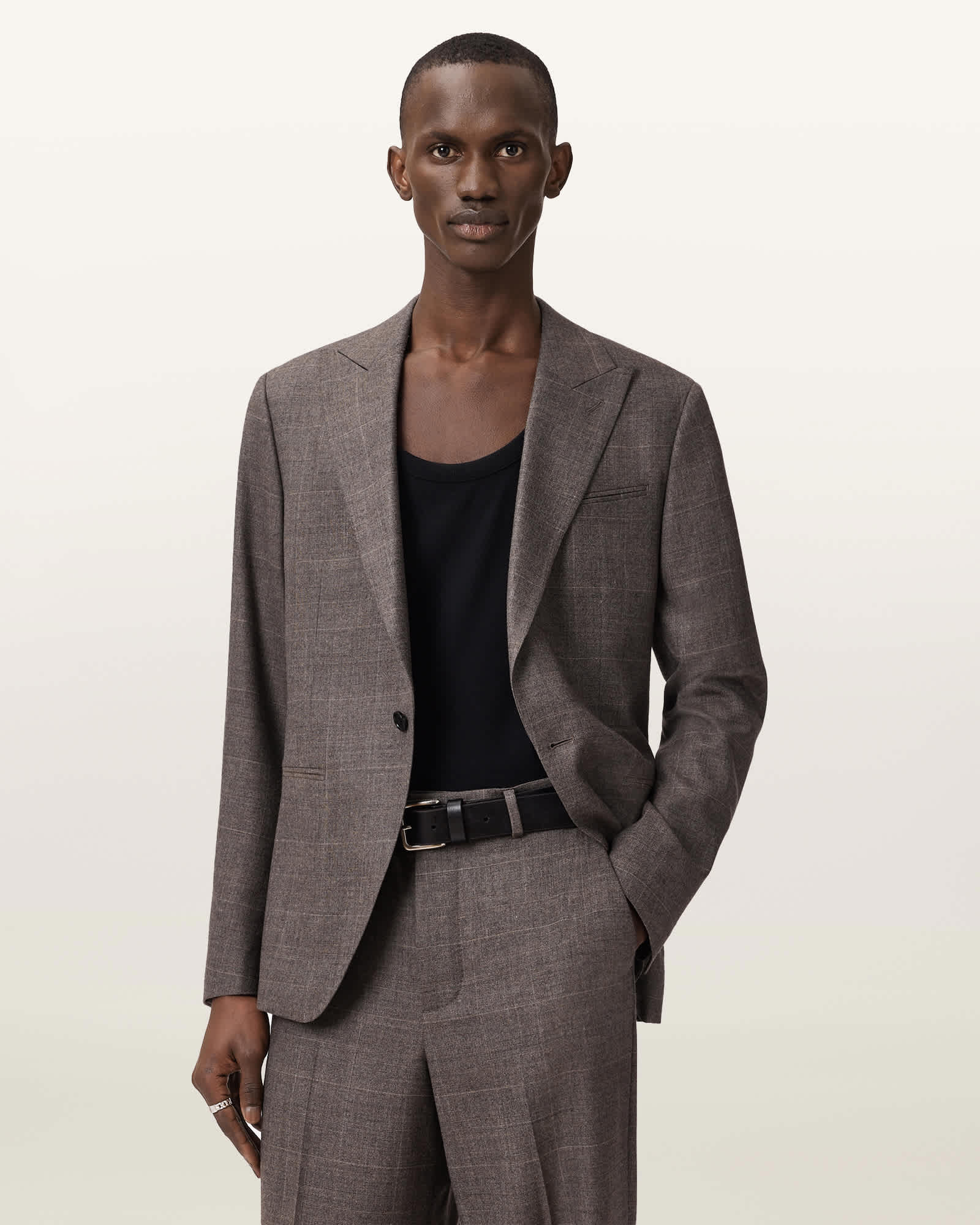 Allsaints Men's Clover Single Breasted Blazer - Size  40