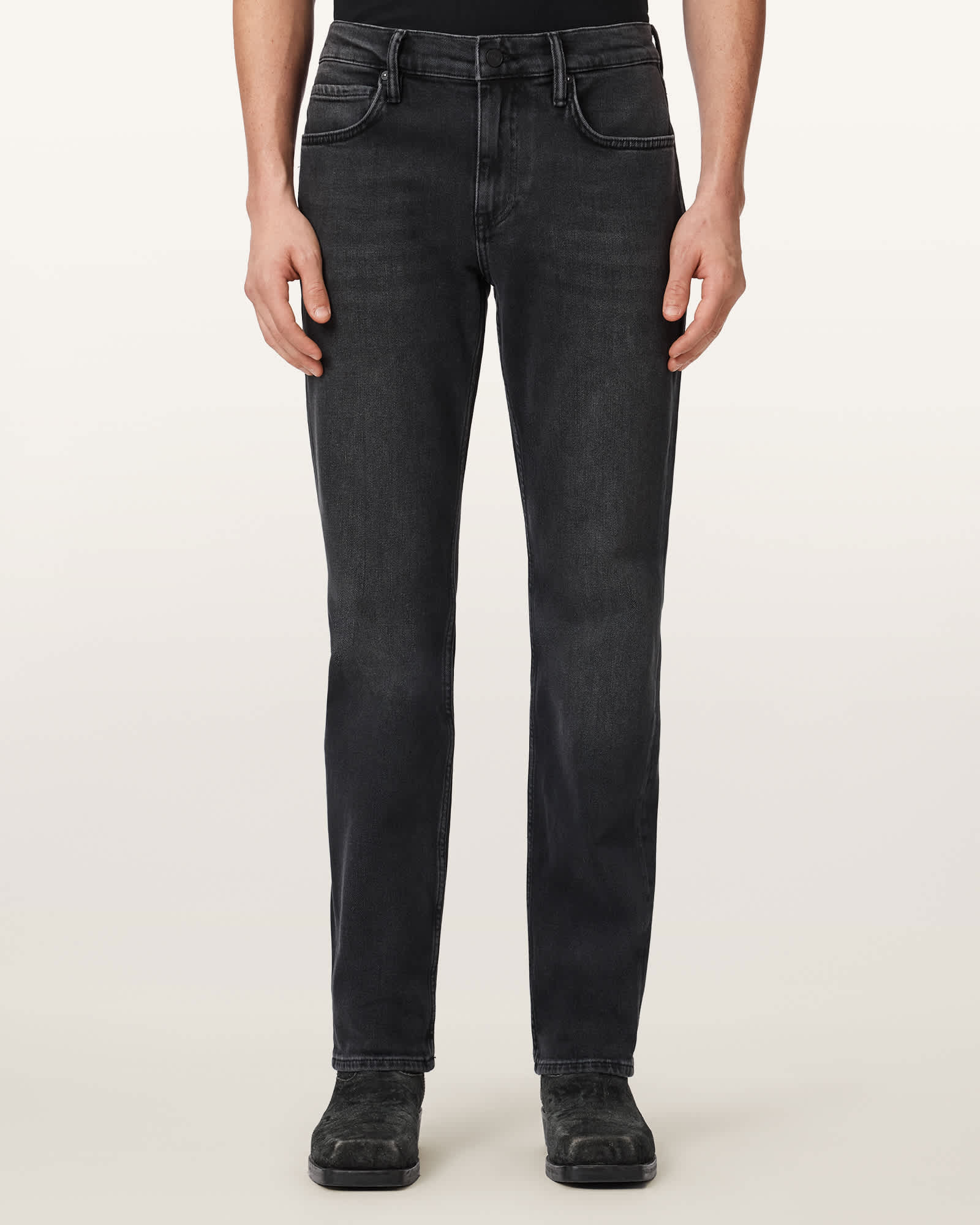 AllSaints Cotton Sid Comfort Denim Skinny Jeans, Size: 30/L32