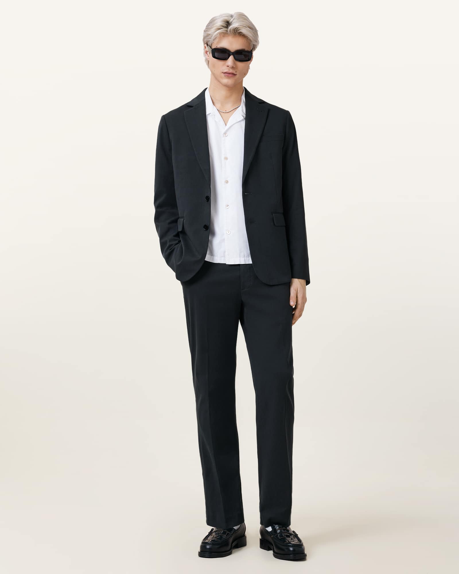 AllSaints Bay Straight Leg Trousers