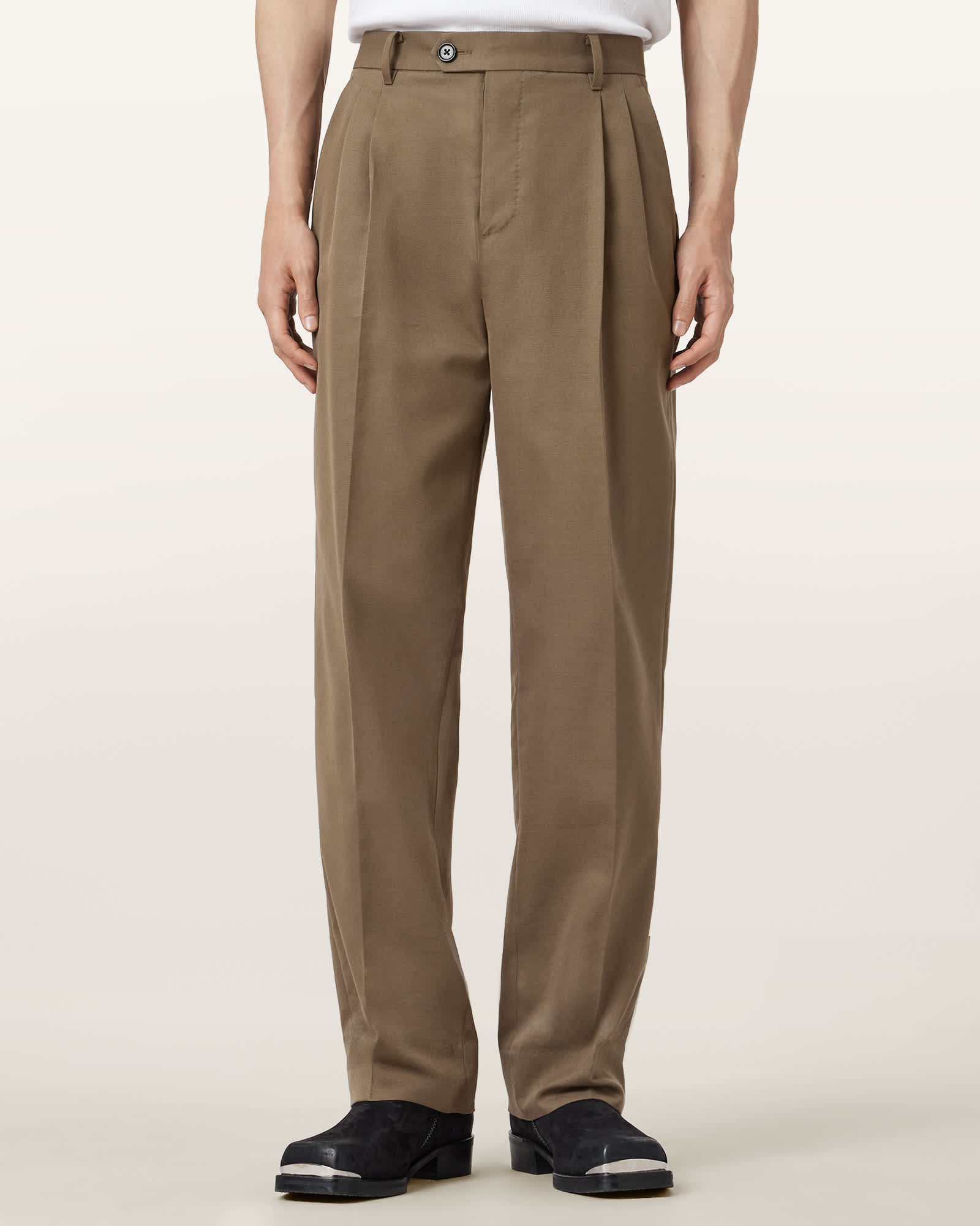 Allsaints Men's Tallis Straight Leg Trousers - Size  32