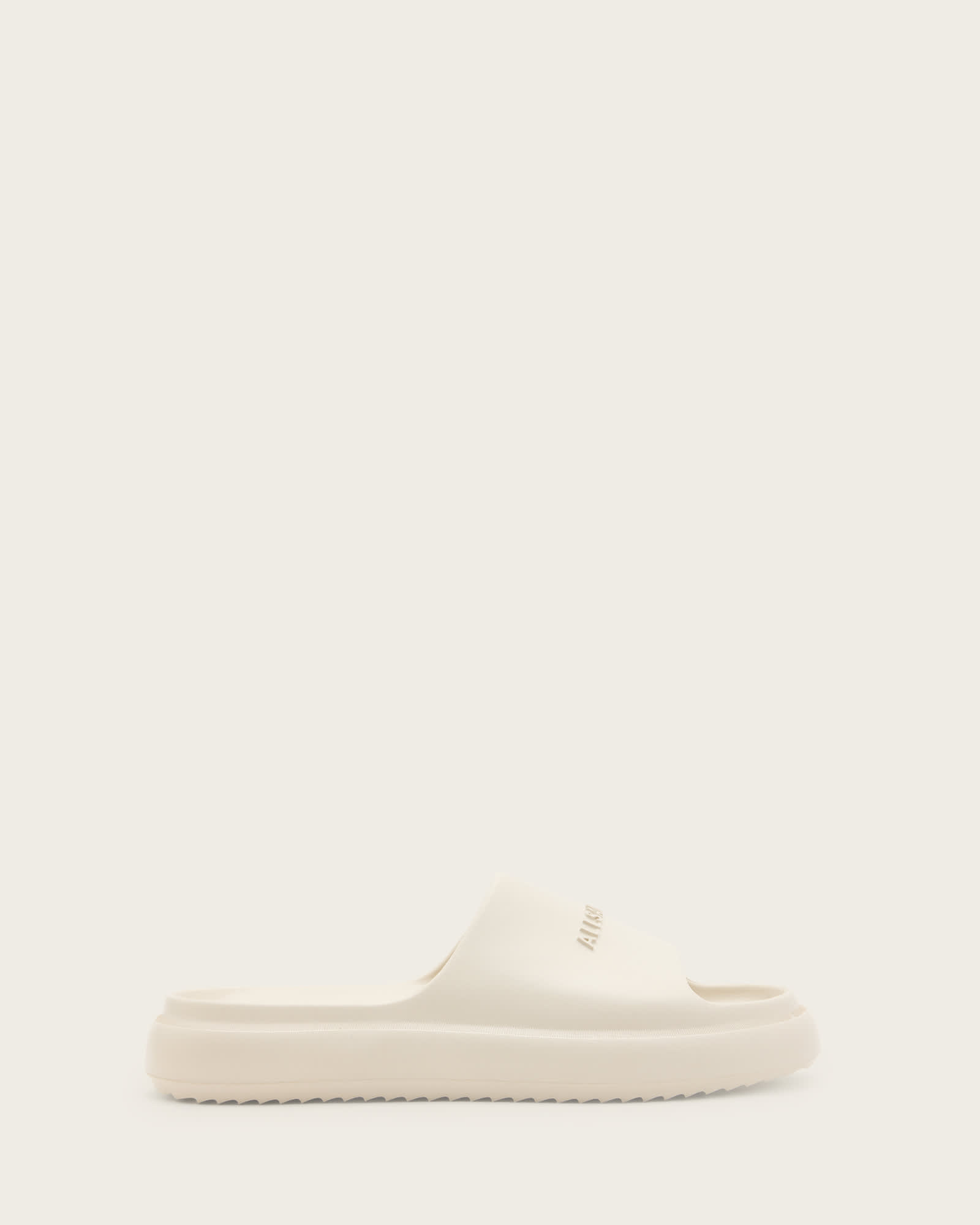 AllSaints Thermoplastic Polyurethane Dune Slip On Logo Sliders