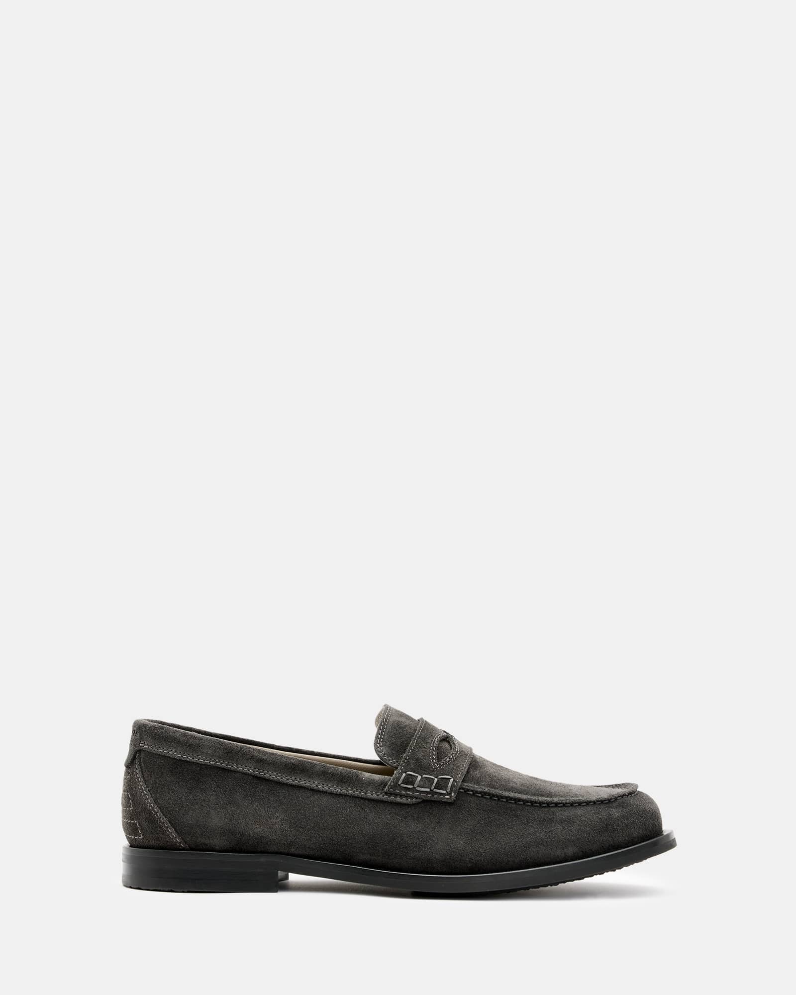 Allsaints Men's Harmon Western Suede Loafer Shoes - Size  11