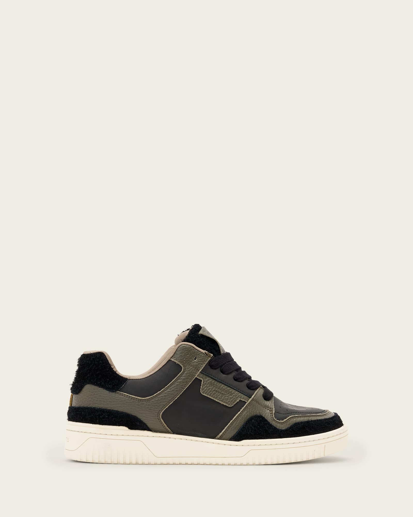 AllSaints Leather Regan Plus Low Top Trainers, Size: UK 8/US 9/EU 42