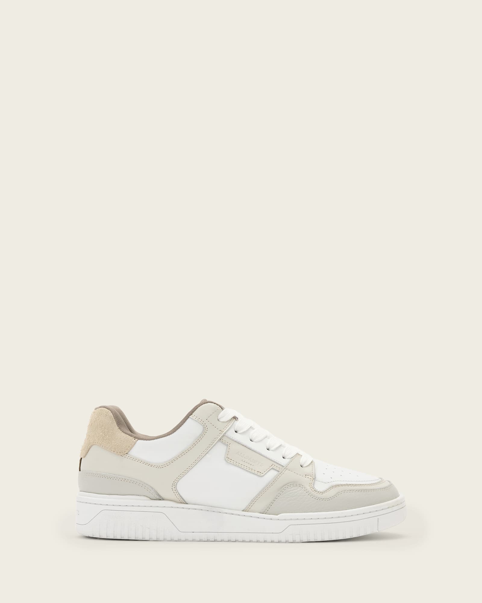 AllSaints Leather Regan Plus Low Top Trainers, Size: UK 11/US 12/EU 45