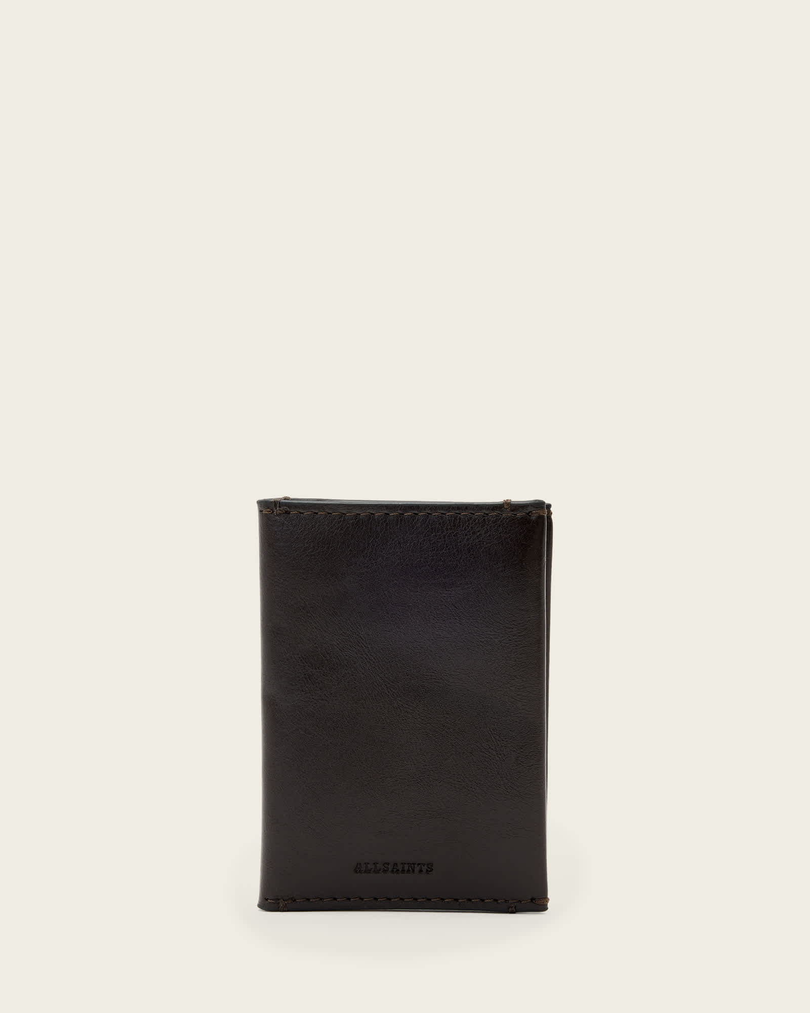 AllSaints Leather Bifold Leather Wallet, Size: One Size