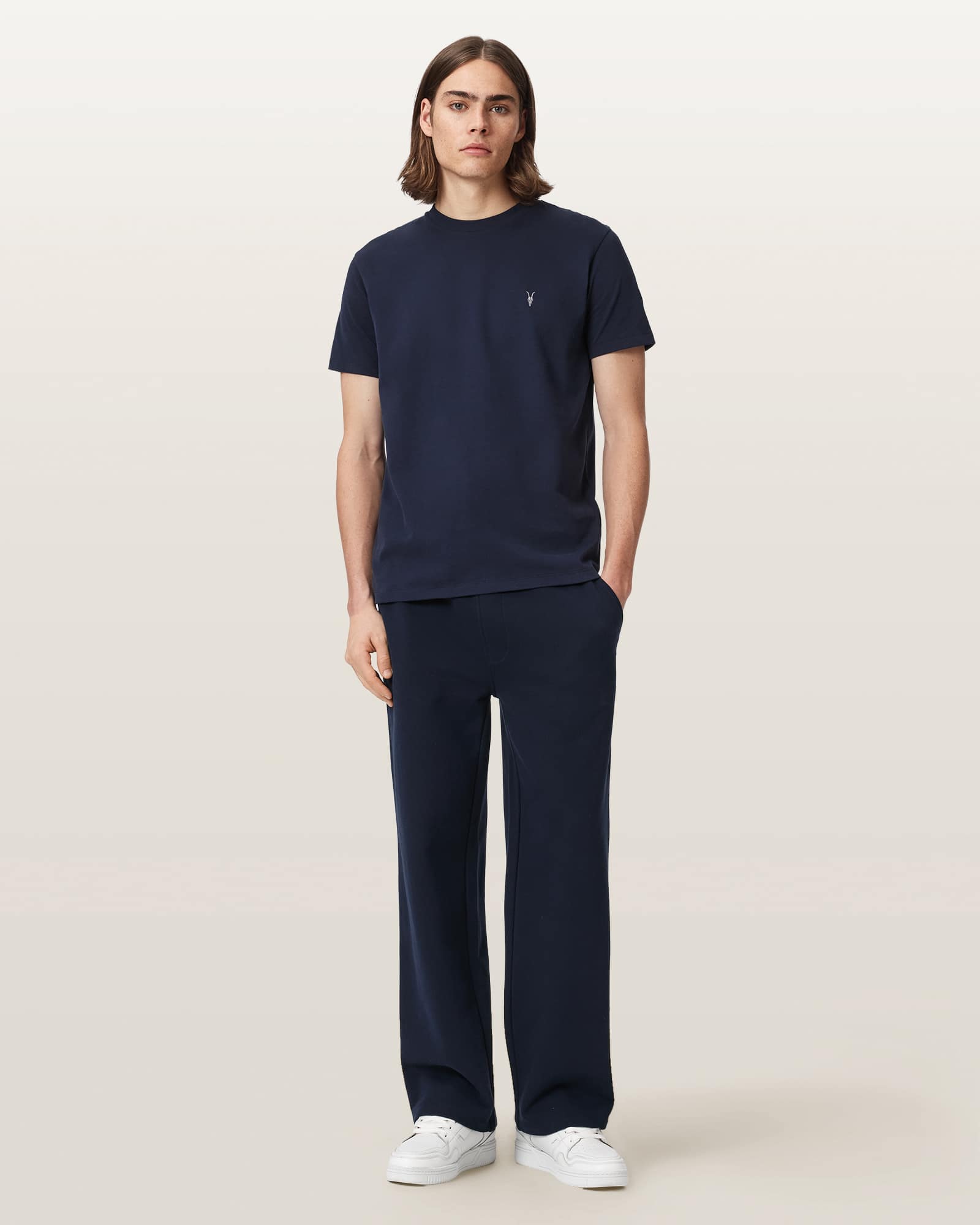 Allsaints Men's Blue Asher Straight Fit Joggers - Size  Xs