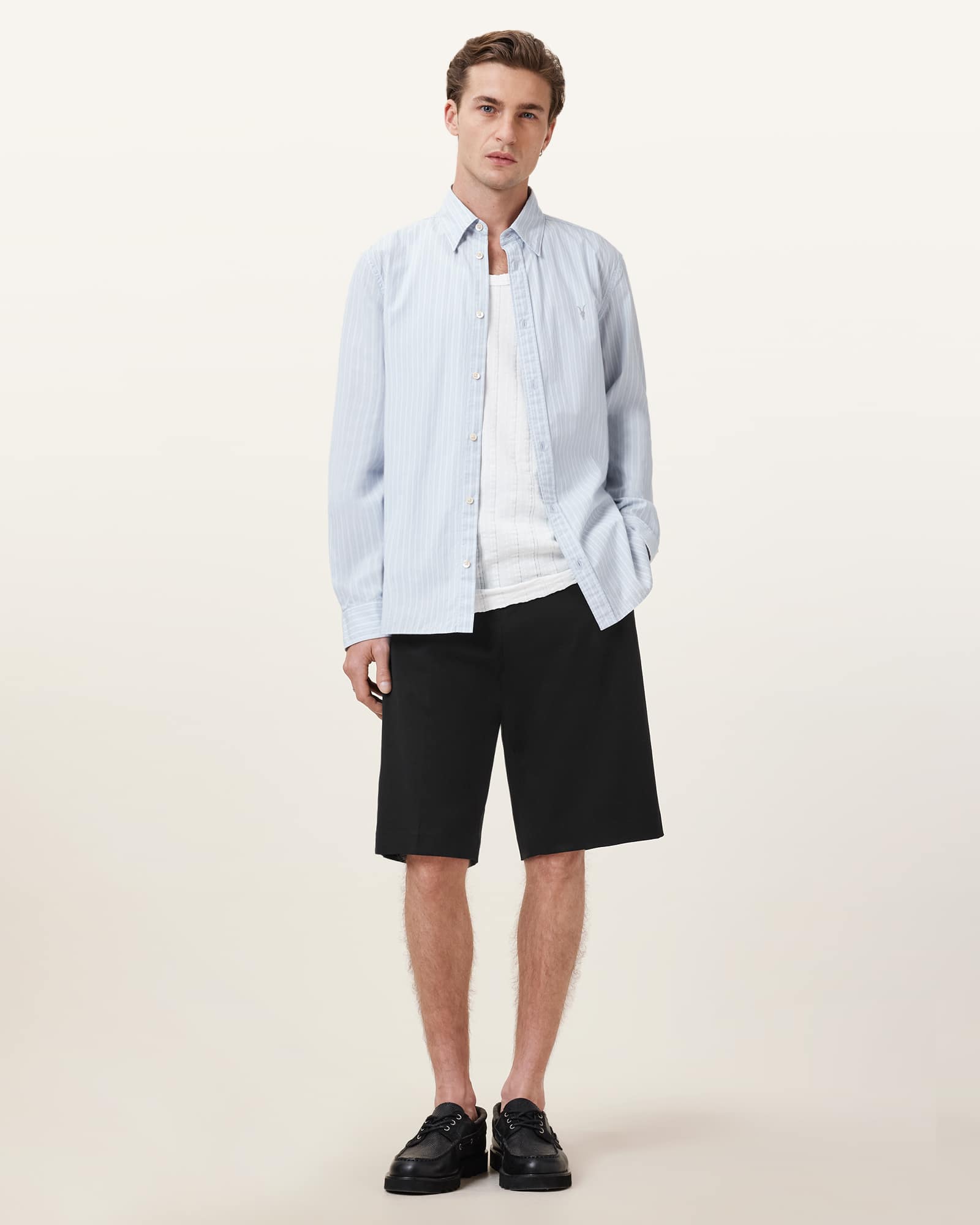 AllSaints Cotton Bay Tailored Shorts