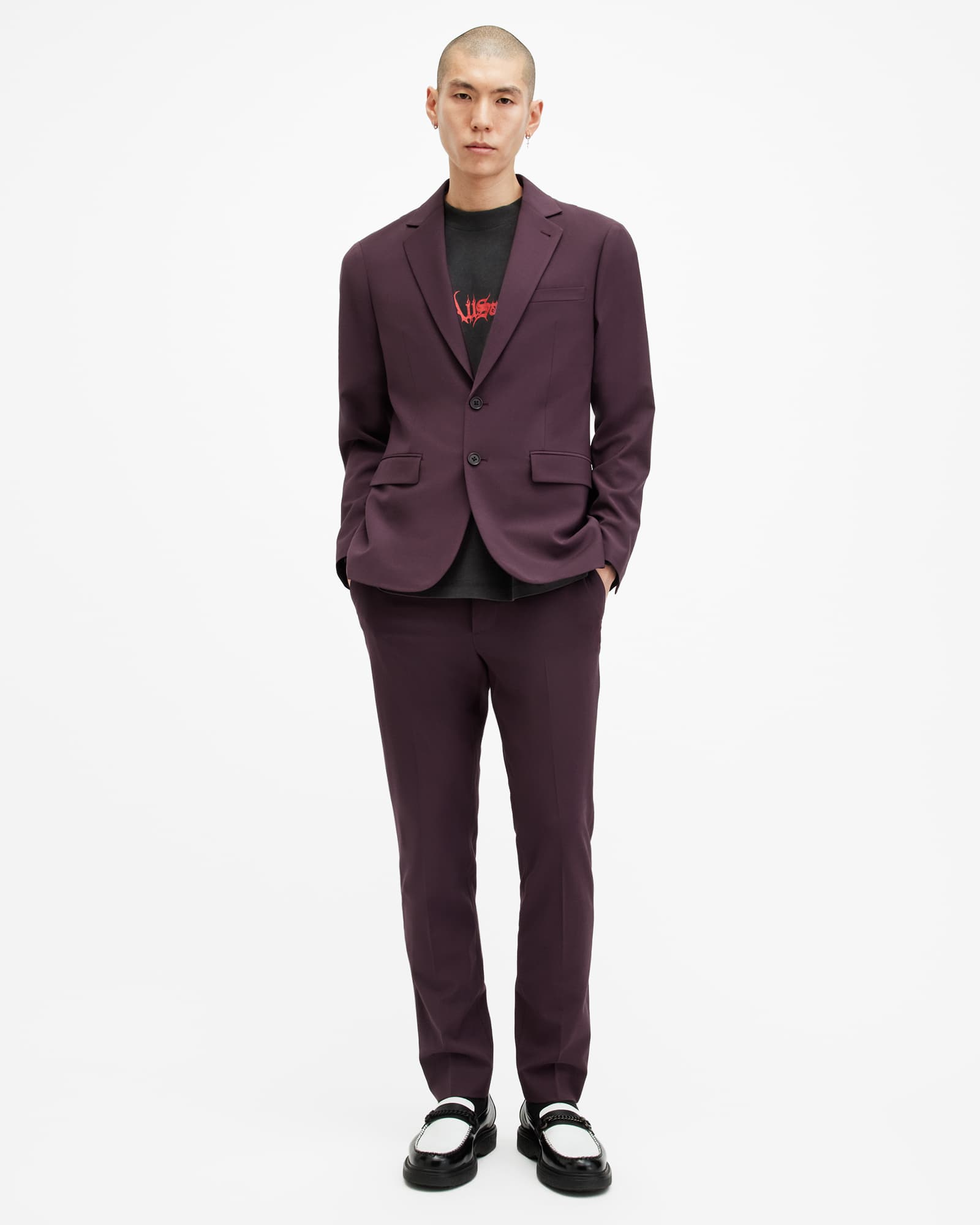 Allsaints Men's Lisle Slim Fit Blazer - Size  40