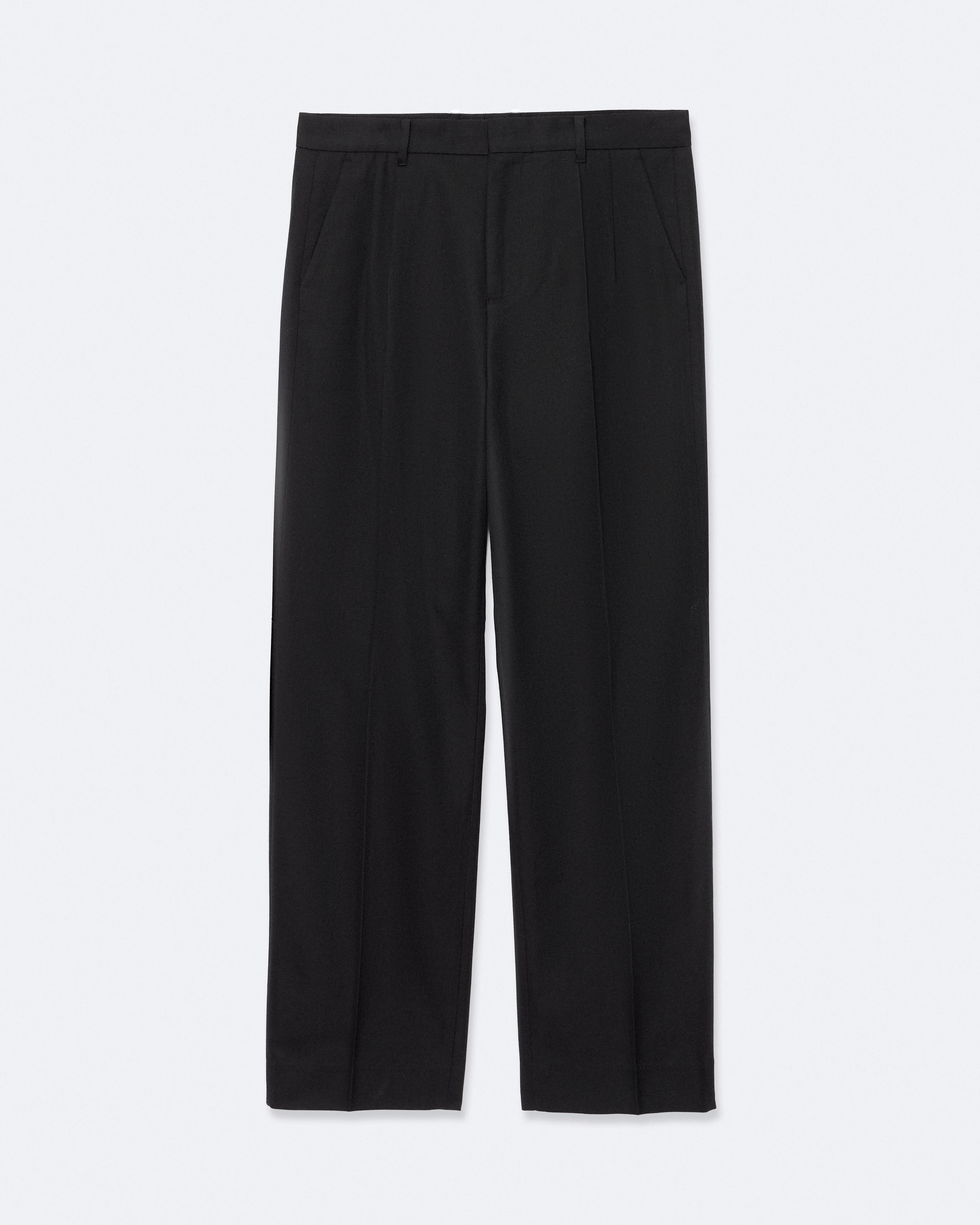 Allsaints Herren Schwarz Ware Hose In - Bild 3