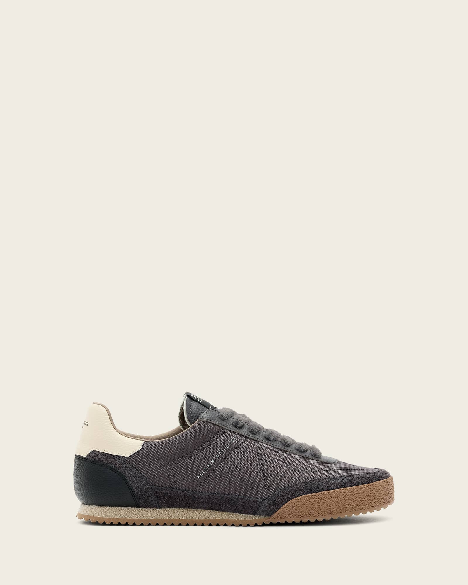 AllSaints Polyester Harri Low Top Trainers, Size: UK 12/US 13/EU 46