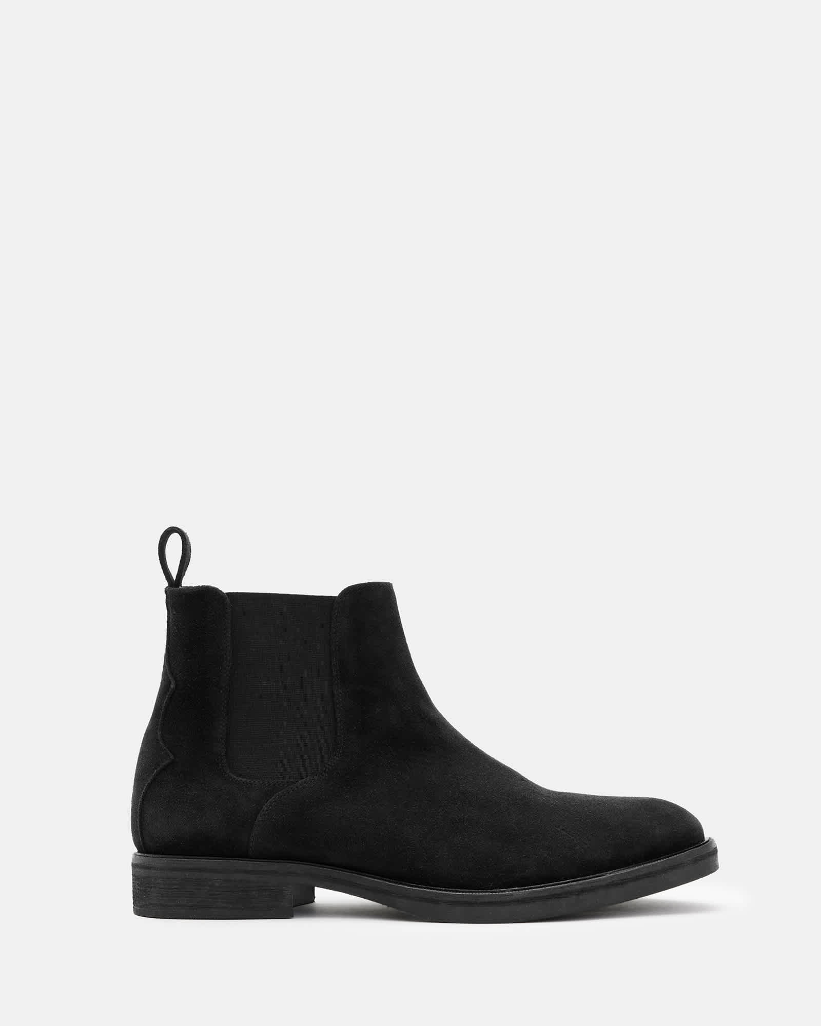 Allsaints Men's Creed Suede Chelsea Boots - Size  12