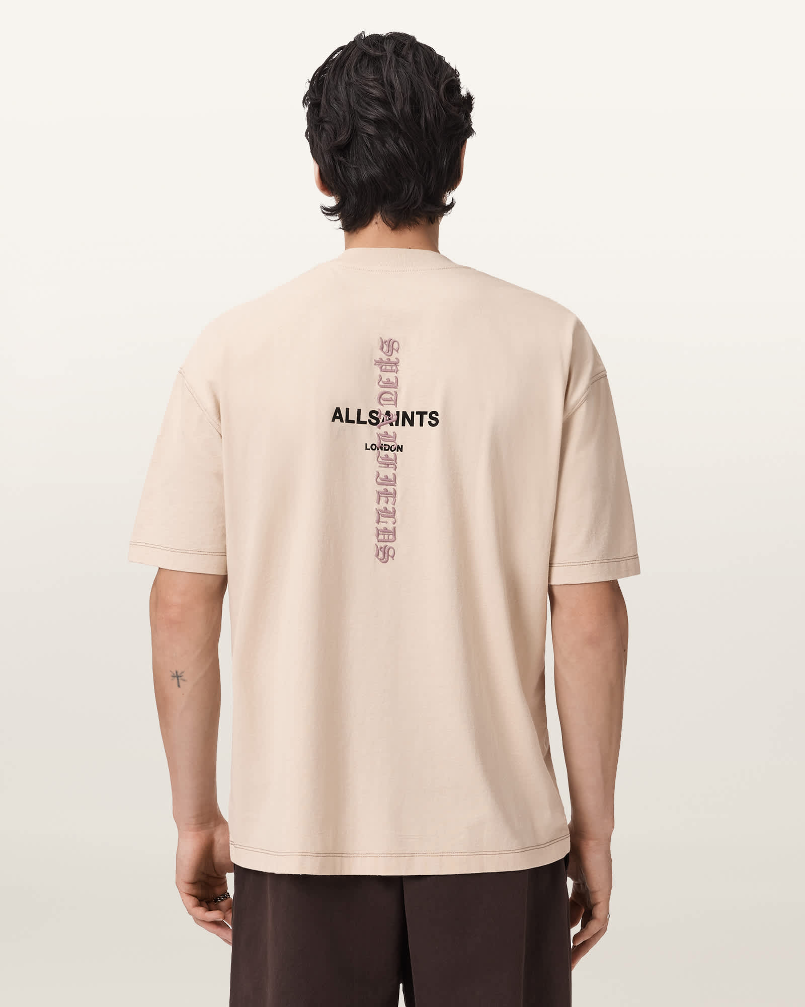 AllSaints Cotton Knox Short Sleeve T-Shirt, Size: XXL