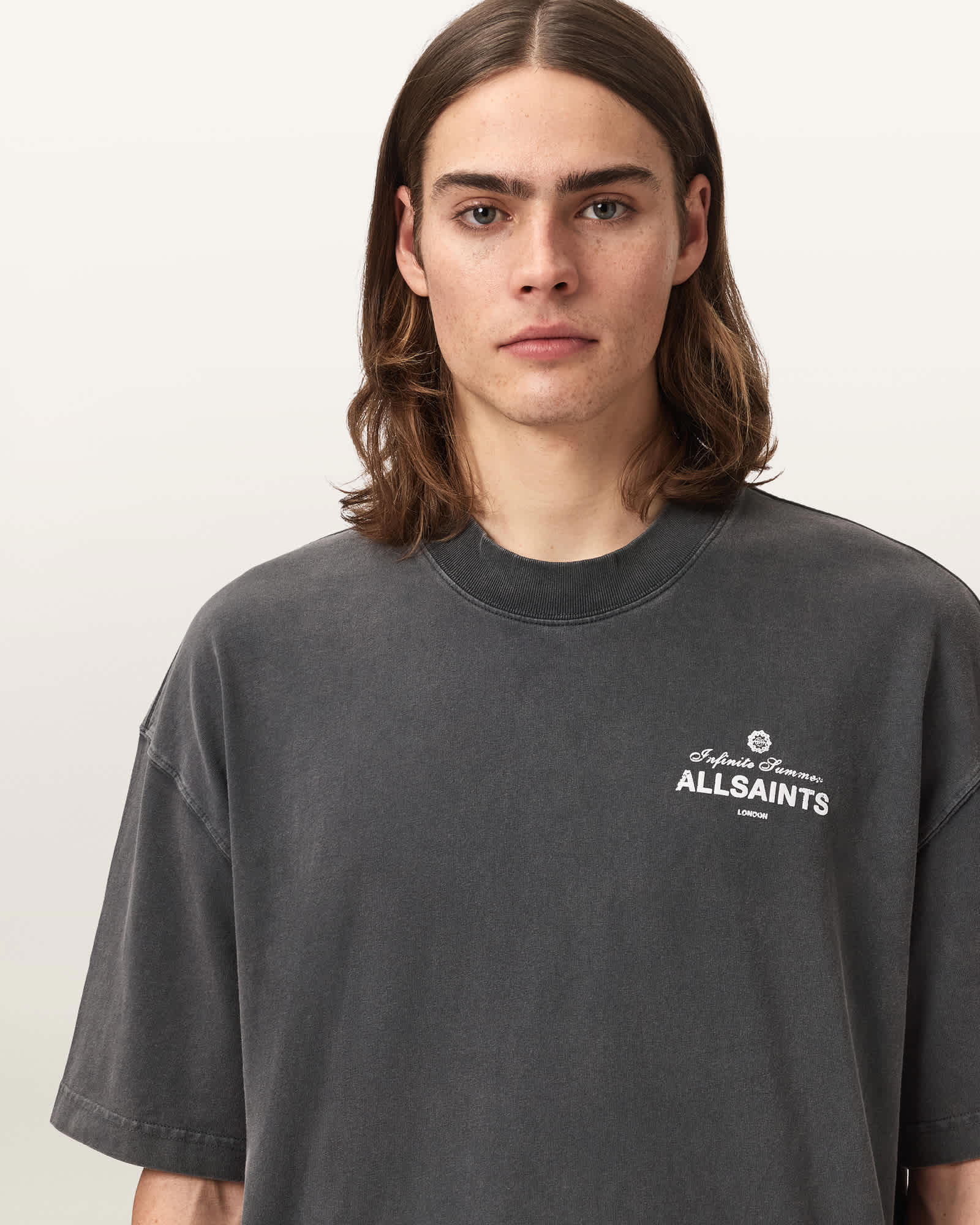 AllSaints Cotton Soleil Short Sleeve T-Shirt