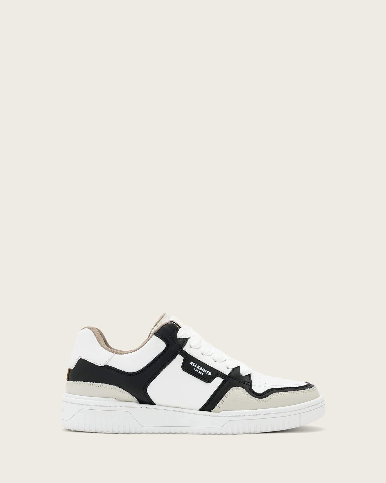 AllSaints Men's Regan Plus Leather Low Top Trainers