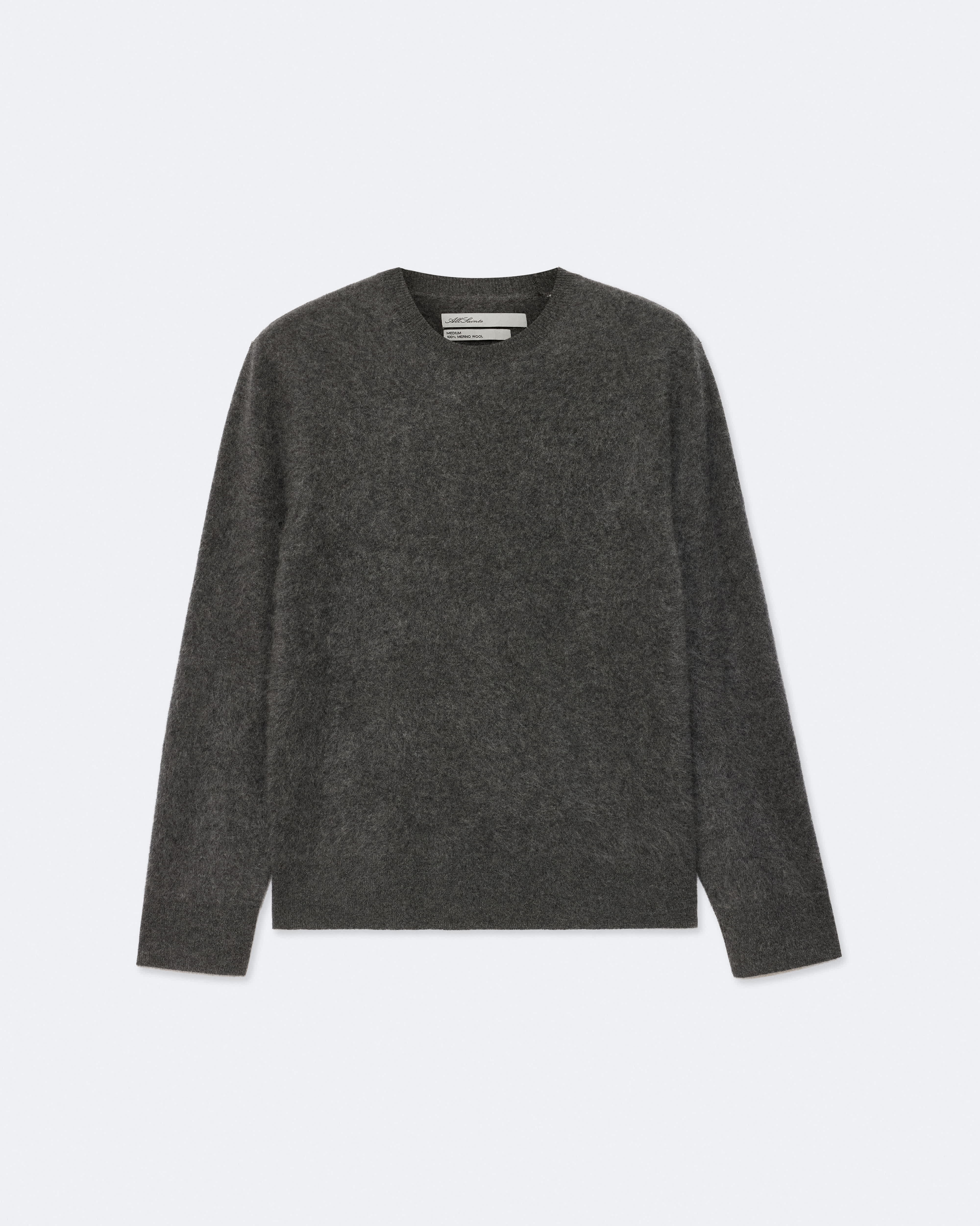 AllSaints Wulf Merino Wool Jumper, Size: XS