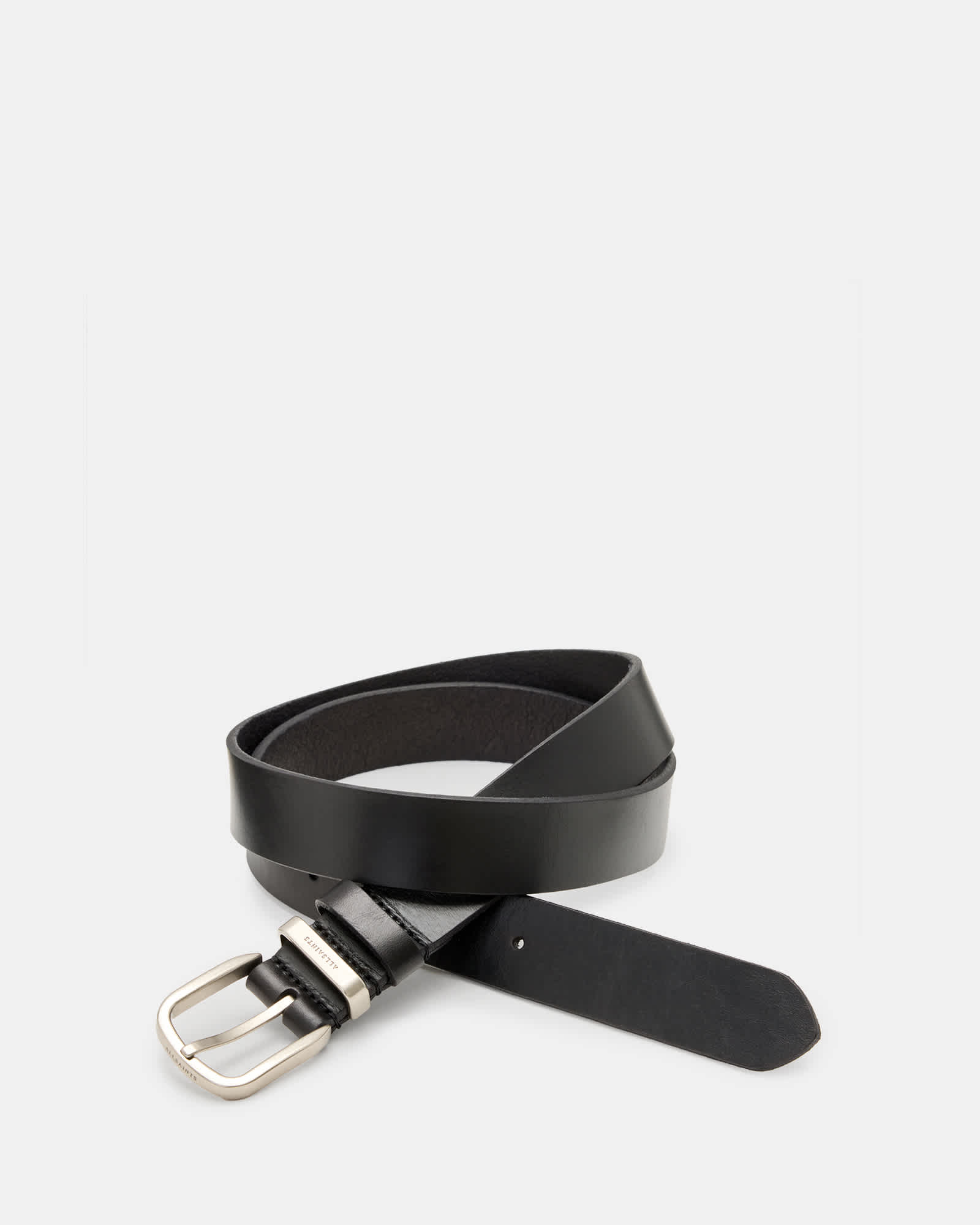 AllSaints Angus Leather Belt