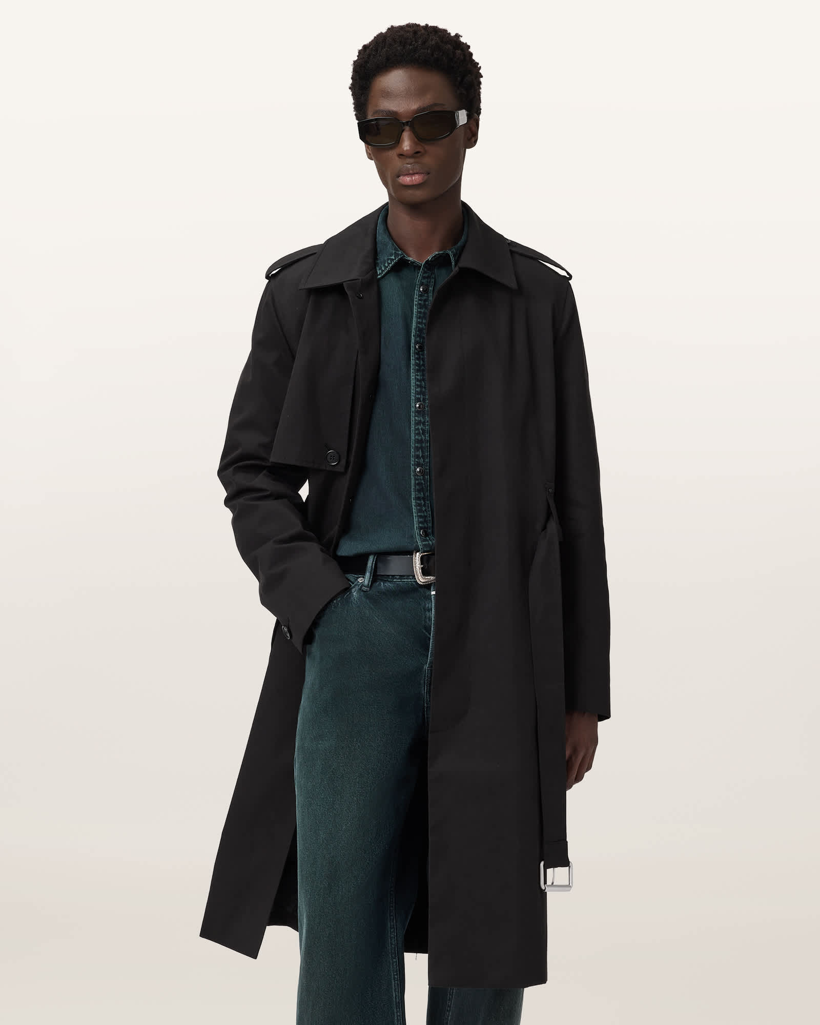 AllSaints Bastille Trench Coat