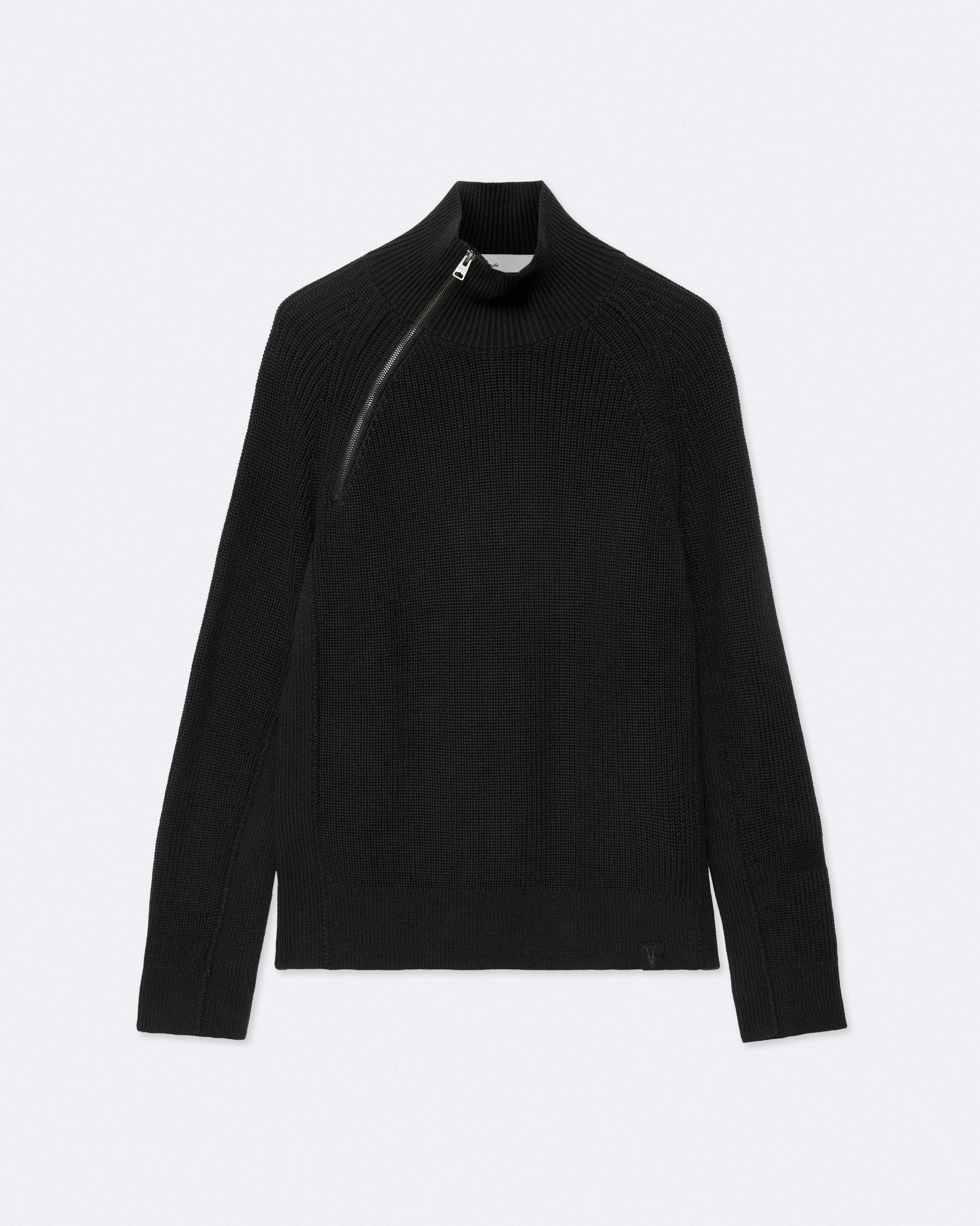 Allsaints , Herren, Strickwaren, Schwarzk, Xl - Bild 4