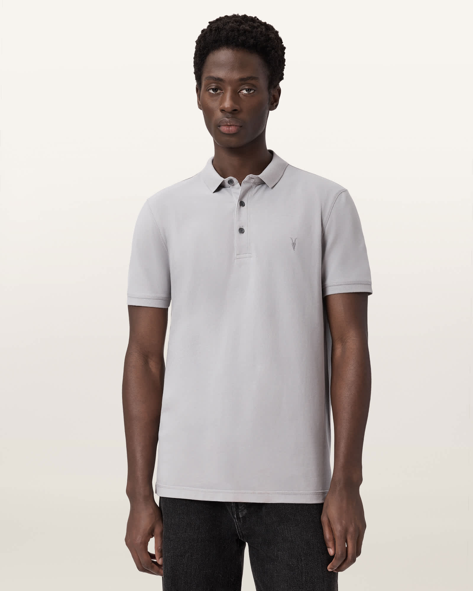 Allsaints Men's Reform Short Sleeve Polo Shirt - Size  M