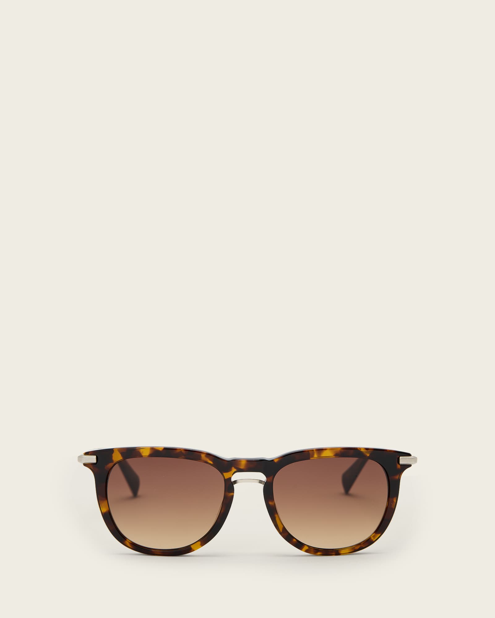 Allsaints Men's Tort Jude Round Tinted Sunglasses, One Size