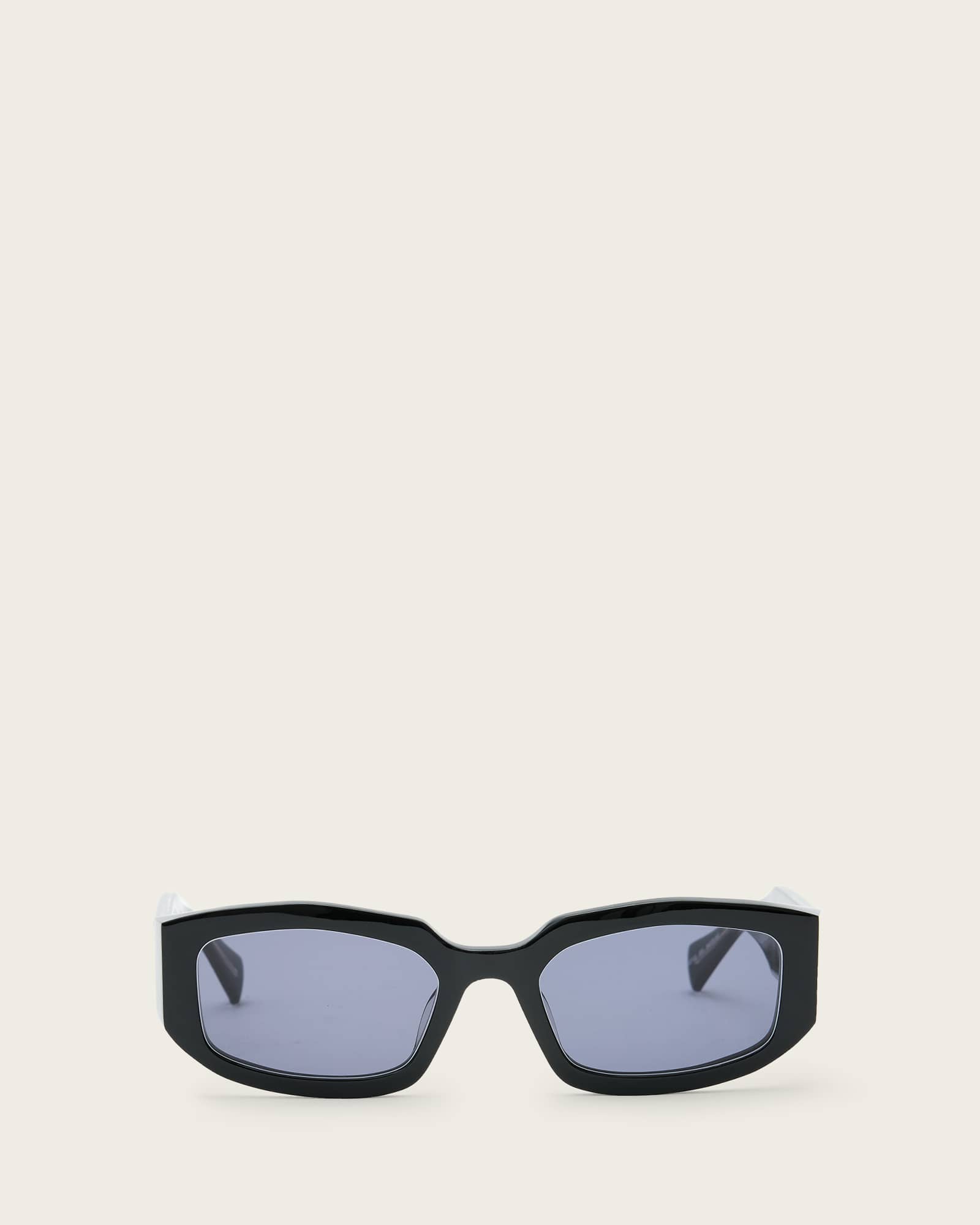 AllSaints Men's Acetate Arlon Rectangle Frame Sunglasses