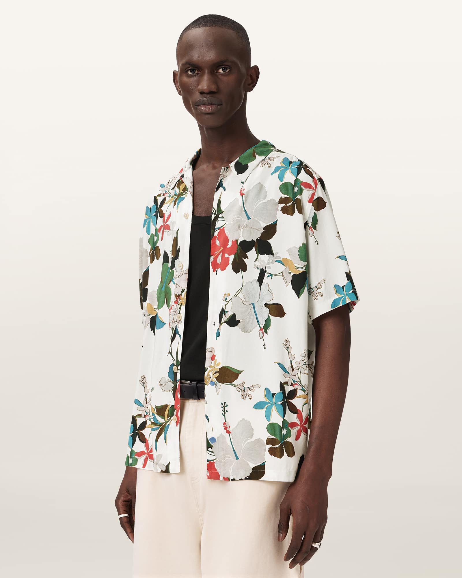 Allsaints Main: 99% Cotton In White