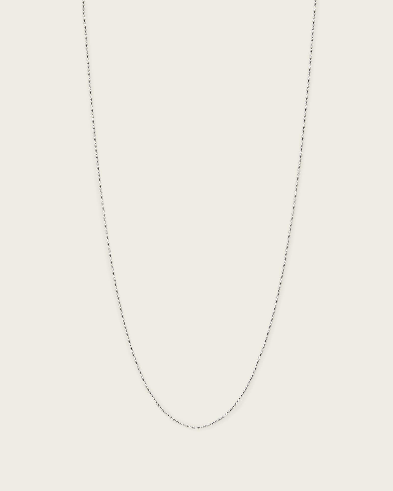 AllSaints Jay Ball Chain Extra Large Necklace